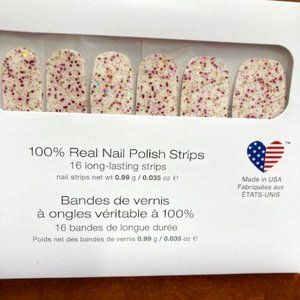 PINK PEPPERCORN nail strips